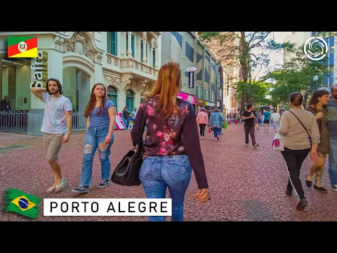 Download MP3 🇧🇷 Downtown Porto Alegre, Rio Grande do Sul, Brazil | 2022 【 4K UHD 】