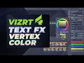 Vizrt 4 Text FX Vertex Color Plugin Tutorial