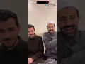 #بث_سعودالقحطاني و عايض اغنية الى الله