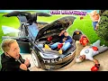 MIKE finally got a TESLA for his BIRT AY FV Family 12th Bday Vlog
