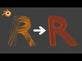 The SECRET to Perfect Blender Text in 60 Seconds