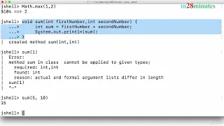 Step 09 Passing Multiple Parameters to a Java Method