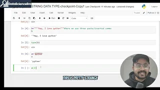 08 String and Boolean Data Types in Python