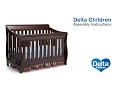 Delta Children Bentley S Oberon 4-in-1 Crib Assembly