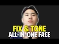 The Ultimate All-in-One Face Fix Routine|Just 5-Minute Everyday|Balancing Facial Asymmetry