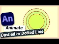 Draw Dashed or Dotted Line Adobe Animate CC Tutorial