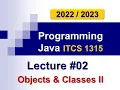 Java Programming 2 Lecture