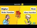 Understanding difference between Higher order function and First Class function Dmystify JS