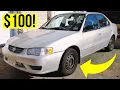 Can We Transform This Beat Up Old Corolla For Just 100