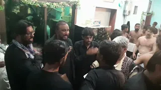 23صفر المظفر 1446ء ماتمی سنگت شہزادہ علی اکبر پنڈی گھیب نوحہ خواں ماسٹر جابر برمکان ذوالفقار حیدری 