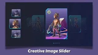 Creative Image Slider Using HTML CSS JavaScript Auto Image Carousel Showcase 2026