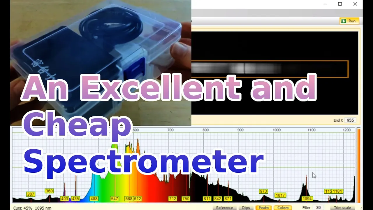 How to setup and calibrate this super cheap spectrometer