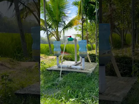 How to Make Free water pump without electricity #shorts #viral
