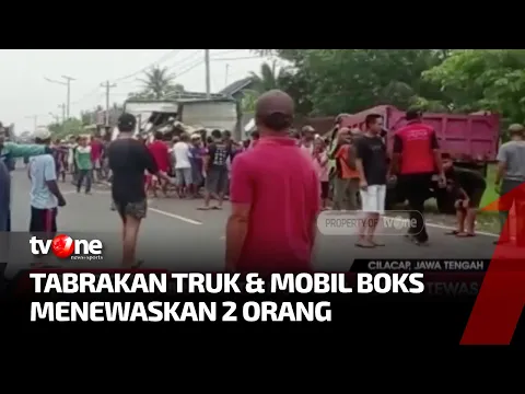 Tak Berbentuk, Truk Adu Banteng di Gandrungmangu Cilacap: 2 Orang Tewas