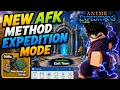 NEW AFK METHOD How To AFK Expedition Mode In Anime Expedition Using TINY TASK