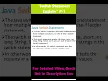 Switch Statement P-1 Switch Statement