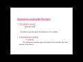 Derived Data Types in C Pointers Array Functions and References