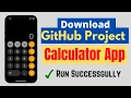 Download Android Project Calculator App from Github and Run in Android Studio Beginners Hindi