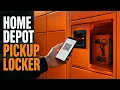 Using the Home Depot Pickup Locker