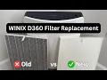 How to Change the Filter on a WINIX D360 Air Purifier D3 HEPA Carbon Filter Replacement Guide