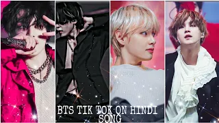 bts tik tok video on hindi song