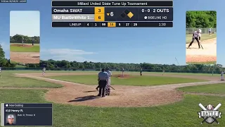 MU BattleWhite 13U vs Omaha SWAT 2024 06 29