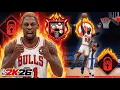 This Dennis Rodman Build with 95 VERT 96 REB is a SCRAPPY DEFENDER on NBA 2K26