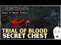 How to unlock Trail of Blood Tribute in Kruu sul Crags Grim Dawn Fangs of Asterkarn