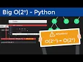 Surprisingly Easy Learn Exponential Time Complexity in 5 Minutes with Example and Code Python