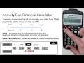TVM Calculations using BAII Plus Financial Calculator