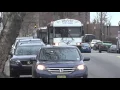 New Jersey Transit Bus NYC Bound MCI On The 165 168 Bus Cruising By On JFK Blvd East In Weehawken