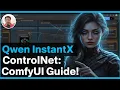 ComfyUI Day 1 Support Qwen ControlNet Canny Depth Pose Soft Edge