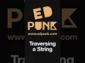 Day 47 Traversing a String in Python Learn Python Dark Mode