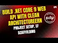 Build NET Core 9 Web API with Clean Architecture Project Setup