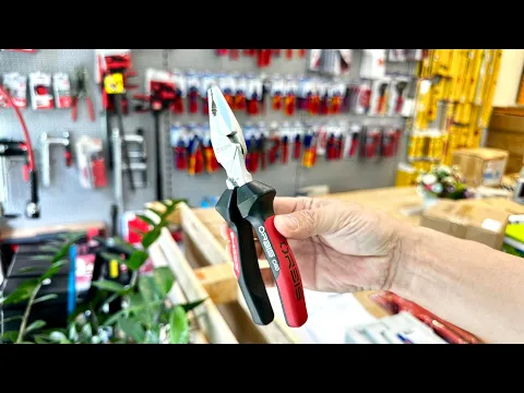 Kềm đa năng vát đầu ORBIS 142 1801 35RR, có lò xo đàn hồi - Made in Germany
