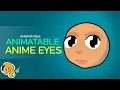 How to Make Anime Eyes in Maya FAST and EASY