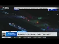 Pursuit of grand theft suspects from Moreno Valley ends in Whittier Walmart