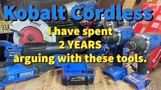 2 years living on the KOBALT CORDLESS battery platform