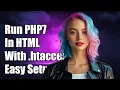How to Run PHP7 Code in HTML Files Using htaccess Settings