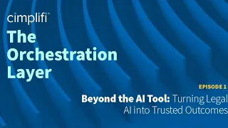 Beyond the AI Tool Turning Legal AI into Trusted Outcomes