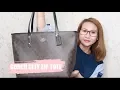 COACH New York CITY ZIP TOTE IN SIGNATURE F58292 COATED CANVAS