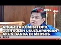 Download Lagu TOP NEWS - ANGGOTA KOMISI I DPR  OLEH SOLEH USUL LARANGAN AKUN GANDA DI MEDSOS