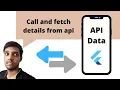 Fetch an api using http in flutter