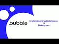 Understanding Databases and Datatypes in Bubble io