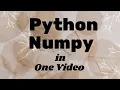Complete Python NumPy Tutorial Python for Beginners Creative Notes