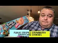 What You Ate - Fudge Stripes Strawberry Shortcake Cookies