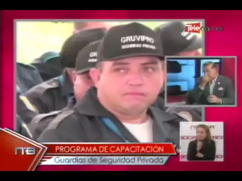 Programa de capacitación Guardias de Seguridad Privada