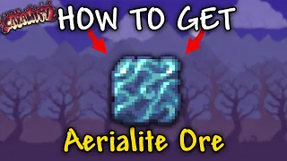 How to get Aerialite Ore in Terraria Calamity Mod Aerialite Ore terraria