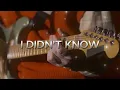 Sofia Carson - I Didn't Know (From "Purple Hearts")
