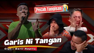 tidak nyangka juri sampe menangis ketika hendra silalahi bawakan lagu sedih garis ni tangan